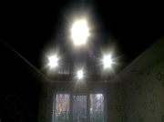 двухуровневый потолок с подсветкой