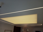 Новые световые решения натяжного потолка